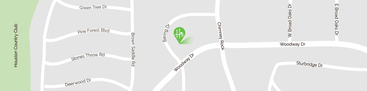 Hungry's - Woodway Location Map